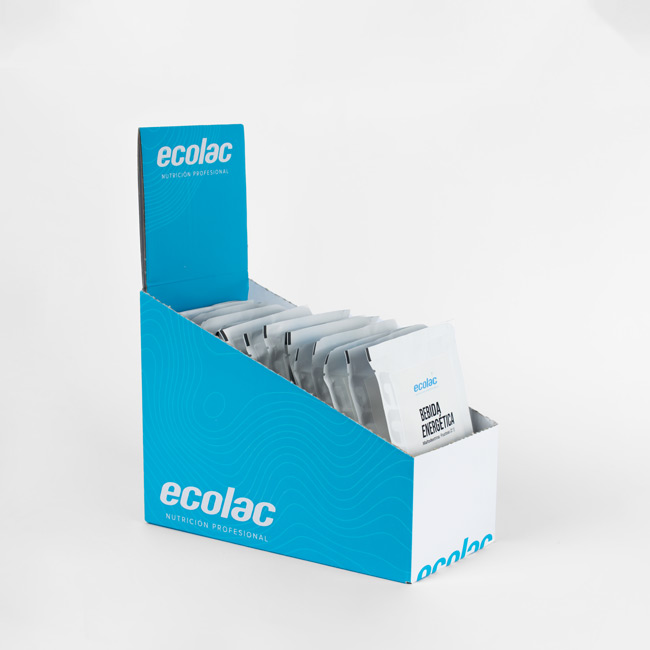 Pack 15 sobres bebida energética, Ecolac
