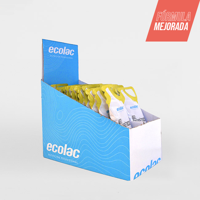 pack 24 geles energéticos, ecolac