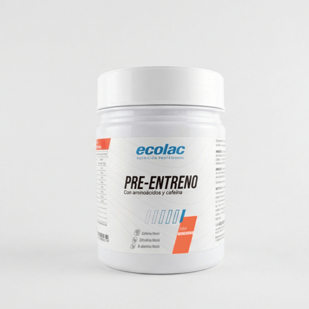 Pre-entreno con AA y cafeína